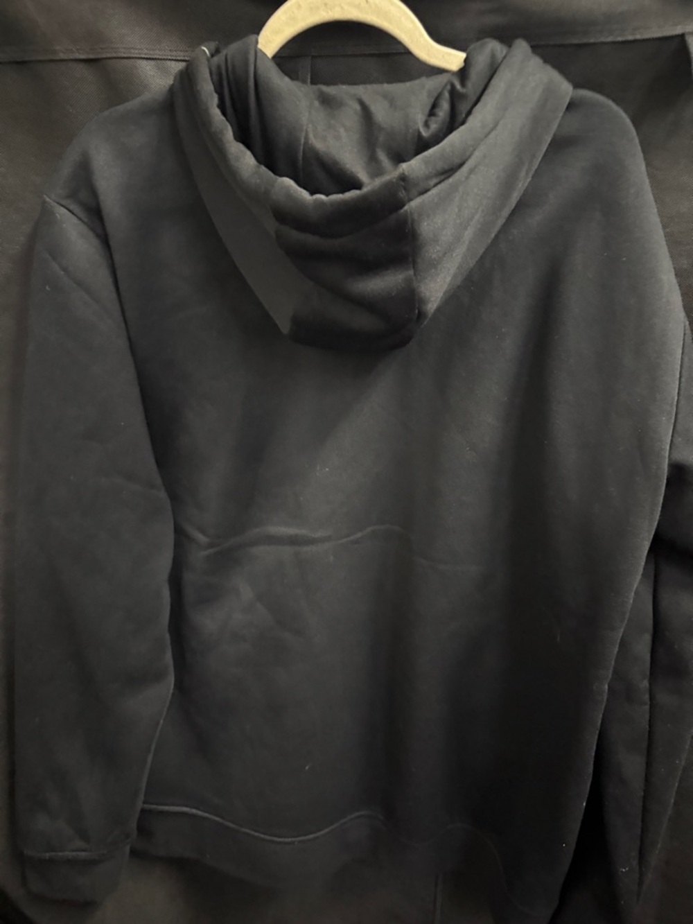 Ecko Unlimited Black Zip-Up Hoodie with White Logo - Picture 4 of 4